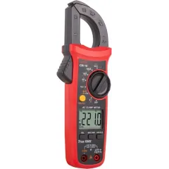 Клещи токоизмерительные RGK CM-10 цифр. измер.ток:переменный/постоянный красный/черный (776417)