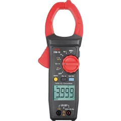 Клещи токоизмерительные RGK CM-14 цифр. измер.ток:переменный черный/красный (755115)