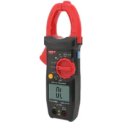 Клещи токоизмерительные Uni-T 2117R цифр. измер.ток:переменный/постоянный черный/красный