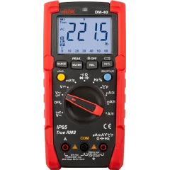 Мультиметр RGK DM-40 цифровой красный/черный (776431)