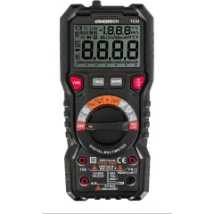 Мультиметр Ermenrich Zing TC24 цифровой черный (82986)