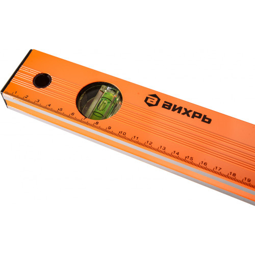 Уровень Вихрь 73/11/4/4 пузырьковый 3глаз. оранжевый