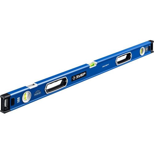 Уровень Зубр Эксперт 34570-100 пузырьковый 3глаз. черный