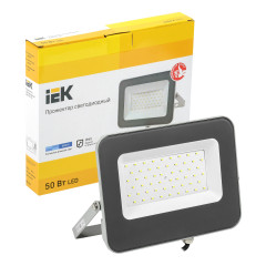 Прожектор уличный IEK СДО светодиодный 50Втсерый (LPDO701-50-K03)