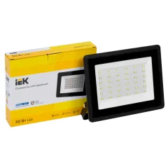 Прожектор уличный IEK СДО LPDO601-50-65-K02 светодиодный 50Втчерный