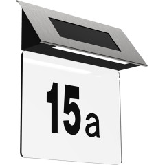 Светильник фасадный Gauss GS091 0.04Вт солнеч.бат. черный