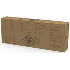 Светильник консольный Gauss 629534380 80Вт ламп.:1шт черный