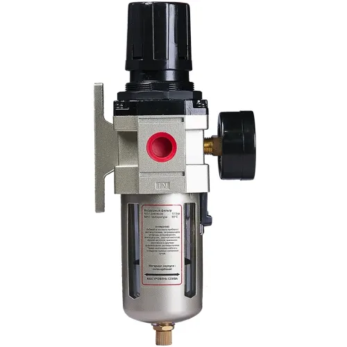 Блок подготовки для пневмоинструмента Fubag FRL 3000 серебристый