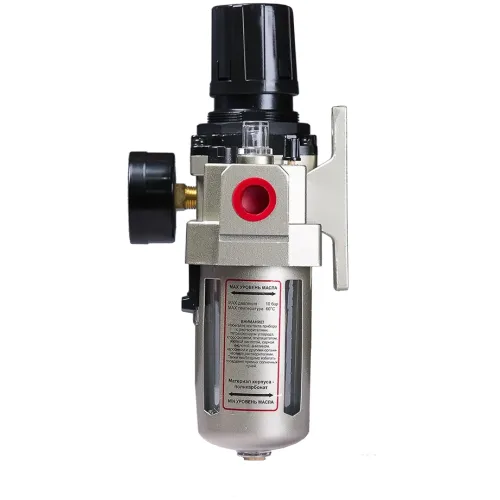 Блок подготовки для пневмоинструмента Fubag FRL 3000 серебристый