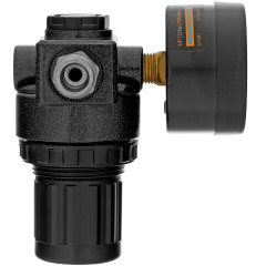 Регулятор давления для компрессоров Denzel R1500 1500л/мин черный