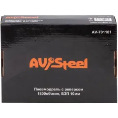 Дрель прямая Av Steel AV-701101 106л/мин патр.:быстрозажимной оранжевый/черный