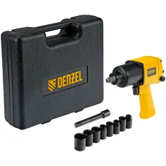 Гайковерт Denzel IW860 150л/мин желтый/черный