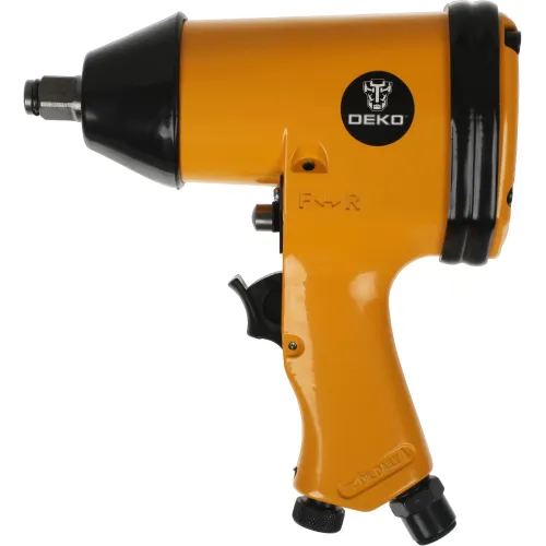 Гайковерт Deko DKPT01 SET 3 142л/мин желтый/черный