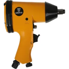 Гайковерт Deko DKPT01 SET 3 142л/мин желтый/черный