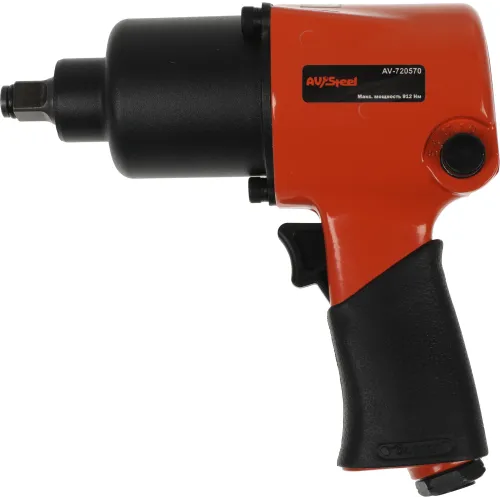 Гайковерт Av Steel AV-720570 119л/мин оранжевый/черный