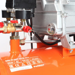 Компрессор поршневой Patriot EURO 50-260K масляный 260л/мин 50л 1800Вт оранжевый