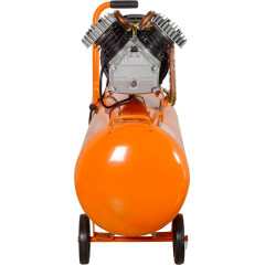 Компрессор поршневой Вихрь КМП-400/100 масляный 400л/мин 100л 2500Вт оранжевый