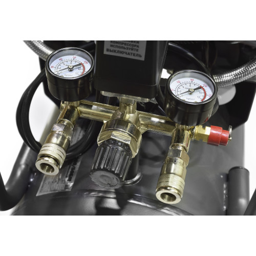 Компрессор поршневой Парма БМ K-3000/50БМ безмасляный 474л/мин 50л 3000Вт серый/черный