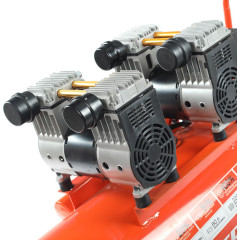 Компрессор поршневой Patriot WO 80-360 безмасляный 80л 2200Вт оранжевый