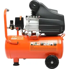 Компрессор поршневой Patriot Optima Euro 24-240K2 масляный 240л/мин 24л 1500Вт оранжевый/черный
