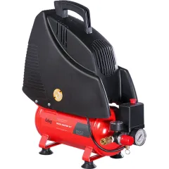 Компрессор поршневой Fubag Wood Master Kit безмасляный 180л/мин 6л 1100Вт красный/черный