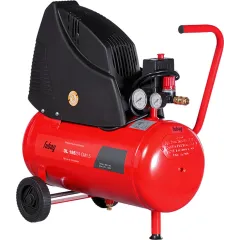 Компрессор поршневой Fubag OL 195/24 CM1.5 безмасляный 180л/мин 24л 1100Вт красный/черный
