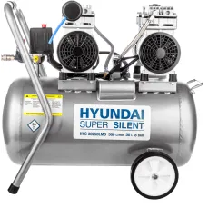 Компрессор поршневой Hyundai HYC 30250LMS безмасляный 300л/мин 50л 2000Вт серебристый/черный