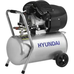 Компрессор поршневой Hyundai HYC 40250LMS масляный 400л/мин 50л 2200Вт серебристый/черный