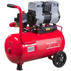 Компрессор поршневой Fubag OLS 190/24 CM1.6 безмасляный 190л/мин 24л 1200Вт красный/черный
