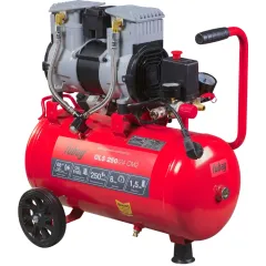 Компрессор поршневой Fubag OLS 250/24 CM2 безмасляный 250л/мин 24л 1500Вт красный/черный