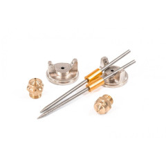 Краскораспылитель Matrix 57315 230л/мин соп.:1.8мм бак:1л серебристый