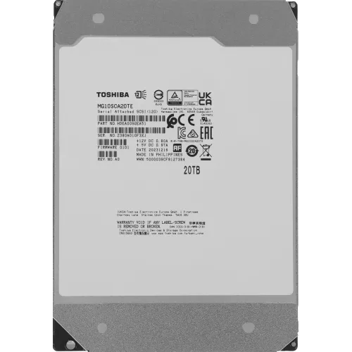 Жесткий диск Toshiba SAS 3.0 20Tb MG10SCA20TE Server 512E (7200rpm) 512Mb 3.5"