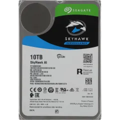 Жесткий диск Seagate SATA-III 10TB ST10000VE001 Surveillance SkyHawkAI 512E (7200rpm) 256Mb 3.5"