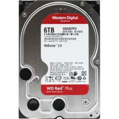 Жесткий диск WD SATA-III 6TB WD60EFPX NAS Red Plus (5400rpm) 256Mb 3.5"