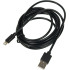 Кабель Digma LIGHT-2M-BLK USB (m)-Lightning (m) 2м черный
