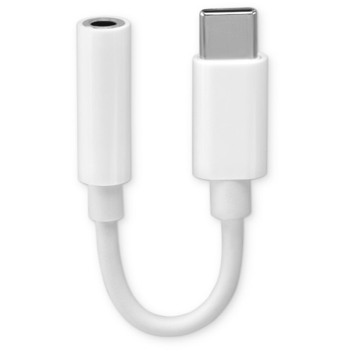 Переходник Buro BHP TPC-JCK Jack 3.5 (f)-USB Type-C (m) белый