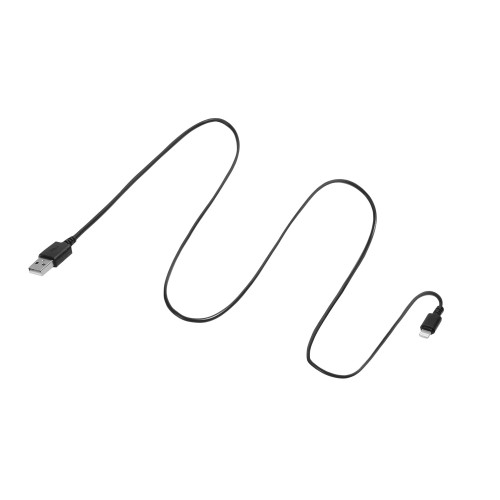 Кабель SunWind USB (m)-Lightning (m) 1.2м черный блистер