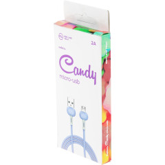 Кабель Redline Candy УТ000021987 USB (m)-micro USB (m) 1м фиолетовый