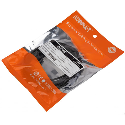 Кабель USB (m)-USB Type-C (m) 3м черный