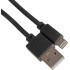 Кабель USB (m)-Lightning (m) 1м черный