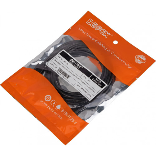 Кабель USB (m)-Lightning (m) 3м черный