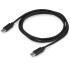 Кабель Buro PD15W USB Type-C (m)-USB Type-C (m) 1м черный