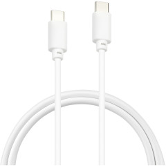 Кабель Buro PD15W USB Type-C (m)-USB Type-C (m) 1м белый