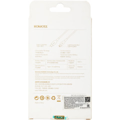 Кабель Romoss CB171 6958377511794 USB Type-C (m)-Lightning (m) 1м белый
