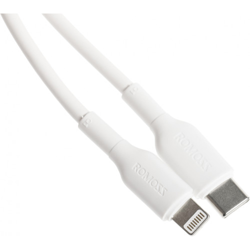 Кабель Romoss CB171 6958377511794 USB Type-C (m)-Lightning (m) 1м белый