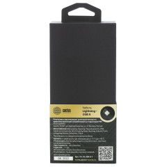 Кабель Cactus CS-LG.USB.A-1 USB (m)-Lightning (m) 1м белый блистер