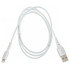 Кабель Cactus CS-LG.USB.A-1.2 USB (m)-Lightning (m) 1.2м белый блистер