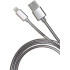 Кабель Premier 6-703M2 1.0S USB (m)-Lightning (m) 1м серебристый пакет