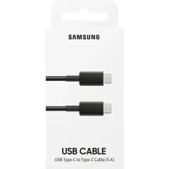 Кабель Samsung EP-DN975 EP-DN975BBEGWW USB Type-C (m)-USB Type-C (m) 1м черный коробка (упак.:1шт)