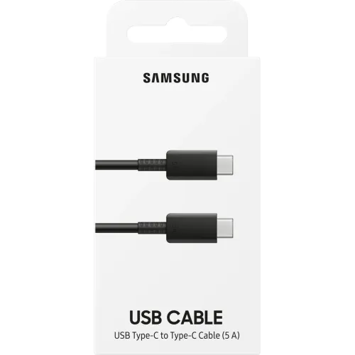 Кабель Samsung EP-DN975 EP-DN975BBEGWW USB Type-C (m)-USB Type-C (m) 1м черный коробка (упак.:1шт)
